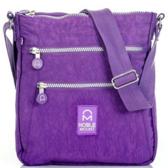 Noble Mount Handbags - Noble Mount 💜 Crossbody Bag Purse Purple